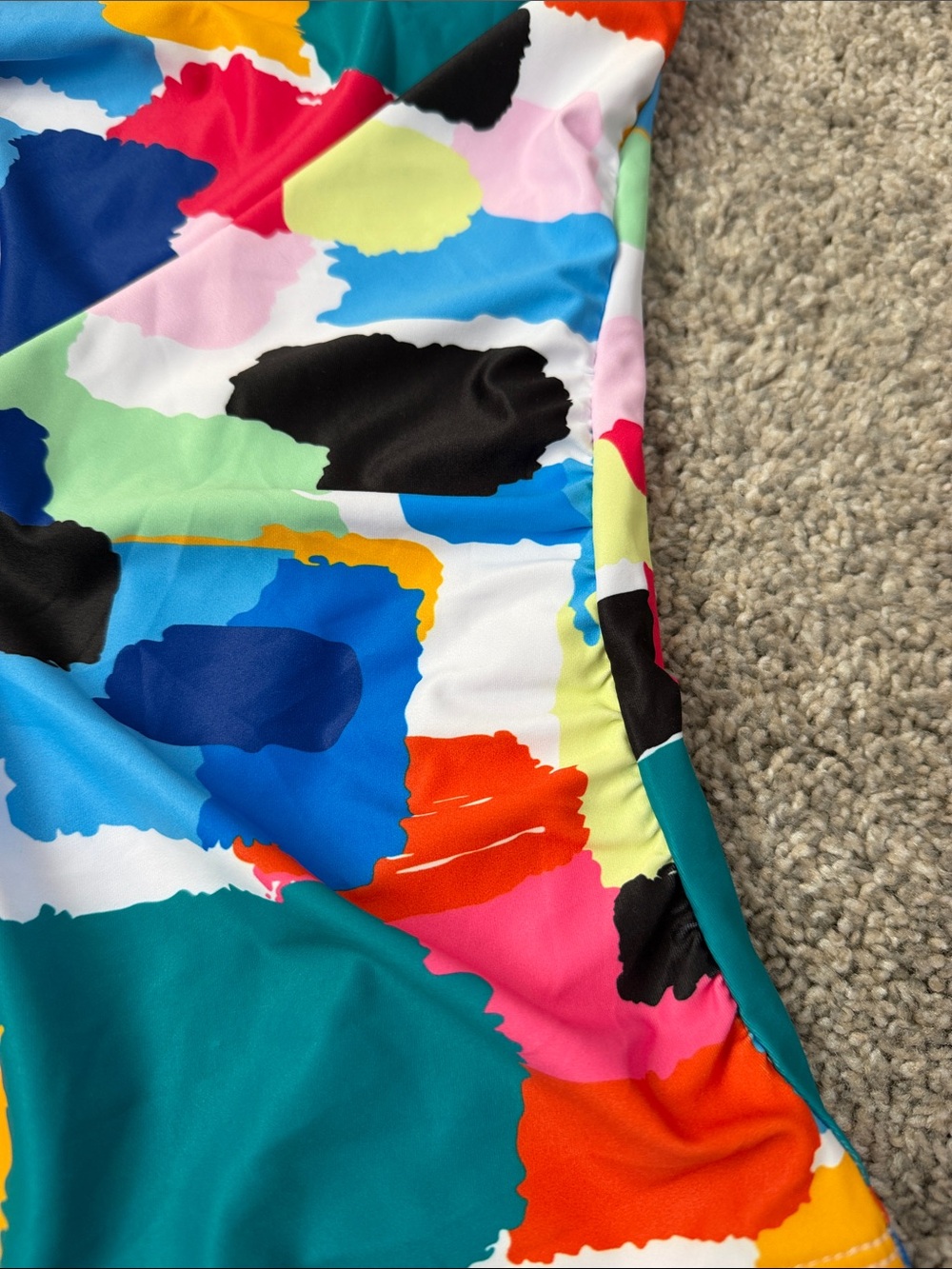 NWT Med. DACI Tankini Top with Tummy Control, runs big, $15 - Picture 7 of 7